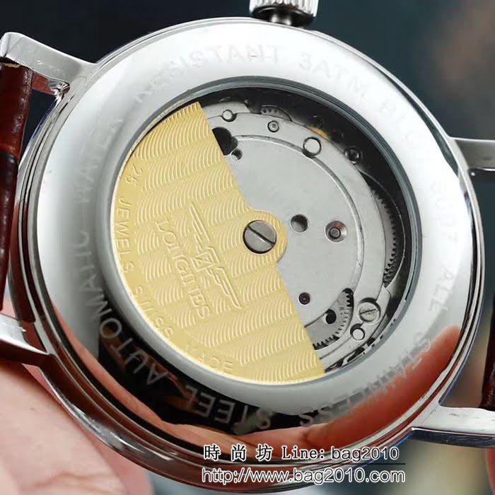 LONGINES浪琴 全自動機械 男士腕表 WSS0242